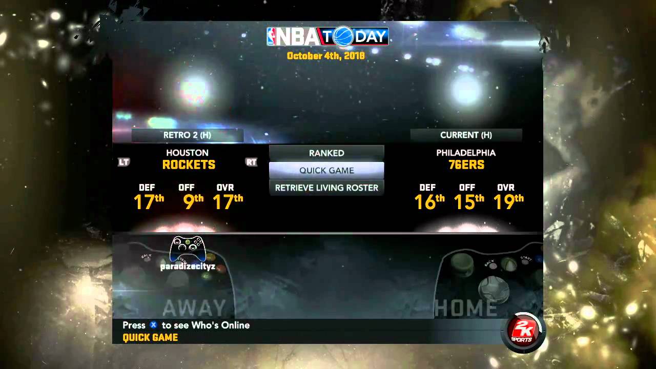 NBA 2k11 Team and Jersey Walkthrough