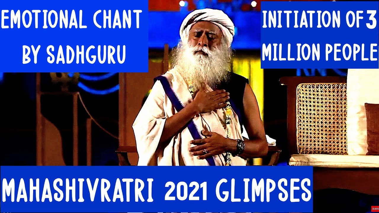 People Can't hold Tears, Sadhguru initiates 3 000 000 people
