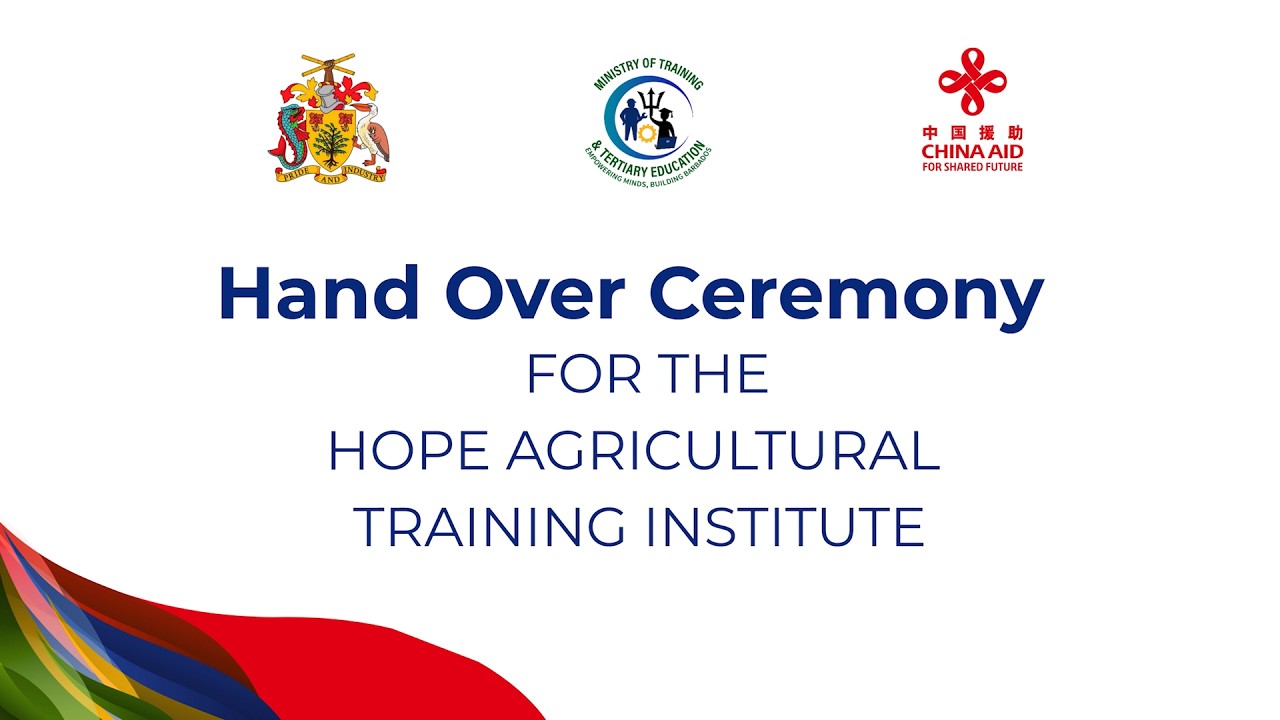 Handing Over Ceremony For The Hope Agricultural Training Institute