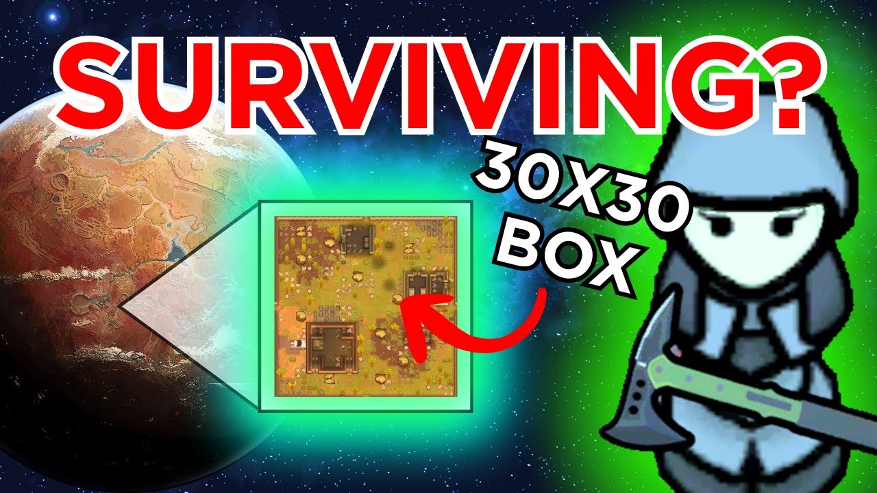 Can I Survive 100 Days in a 30x30 Box in RimWorld?