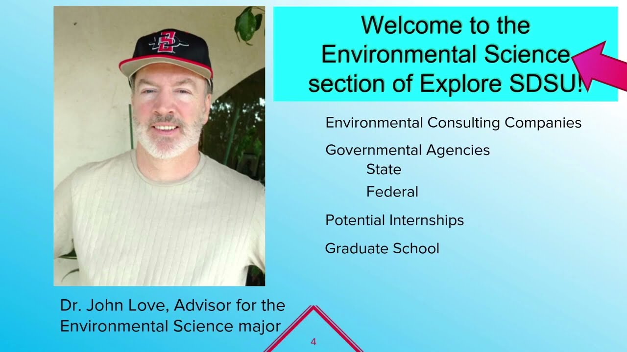 SDSU Environmental Science Major Overview