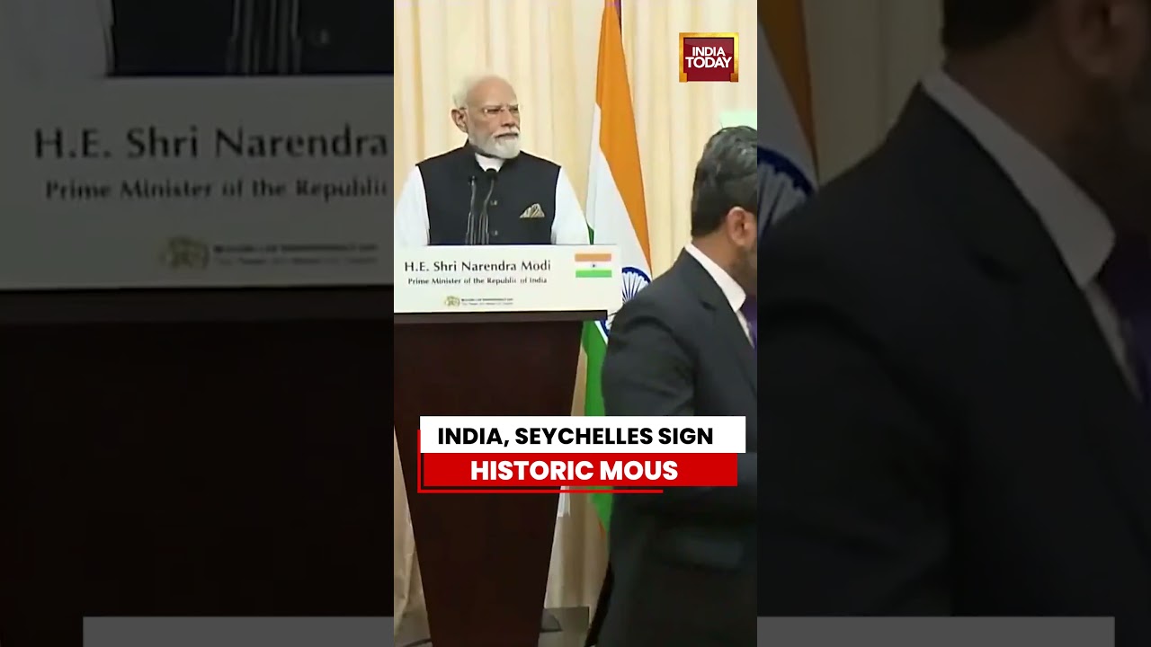 PM Modi, Seychelles President Witness India-Seychelles MoU Exchange