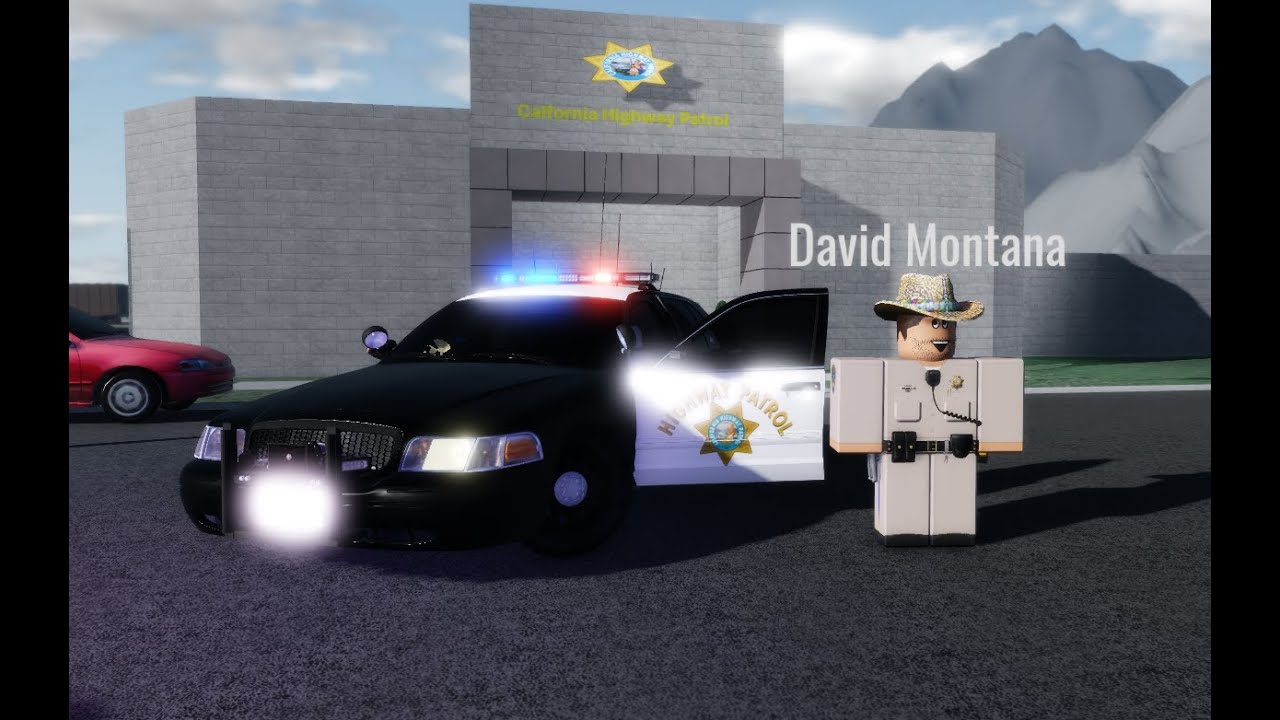 HI THIS IS ROBLOX BTW!!!! CHP CROWN VIC (CVPI) PATROL IN MY OWN GAME!!! [ROBLOX]