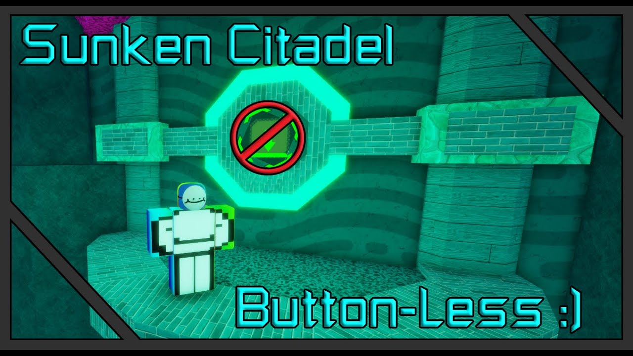 Sunken Citadel Button-Less in Roblox Flood Escape 2