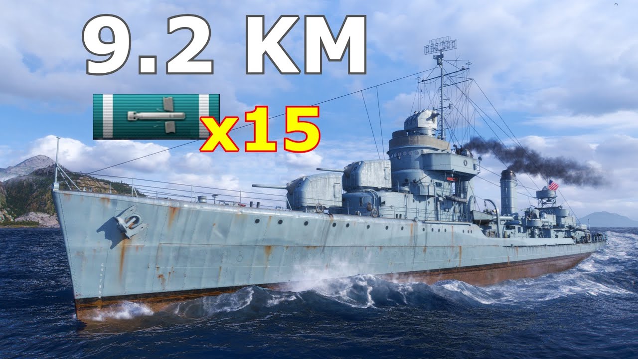 Benson : 15 Torp - World of WarShips.