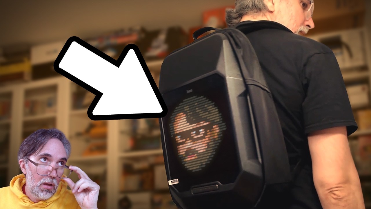 ASMR Español: Probando la Divoom Bag 🔥 ¡Una mochila con pantalla LED! Unboxing y Review