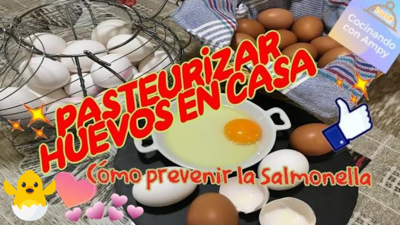 PASTEURIZAR HUEVOS EN CASA