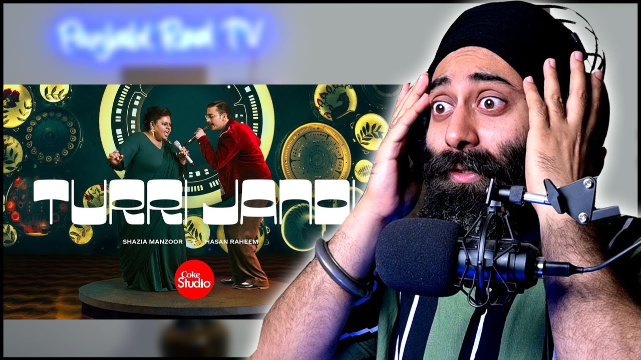 Indian Reaction on Turri Jandi | Coke Studio Pakistan | PunajbiReel TV