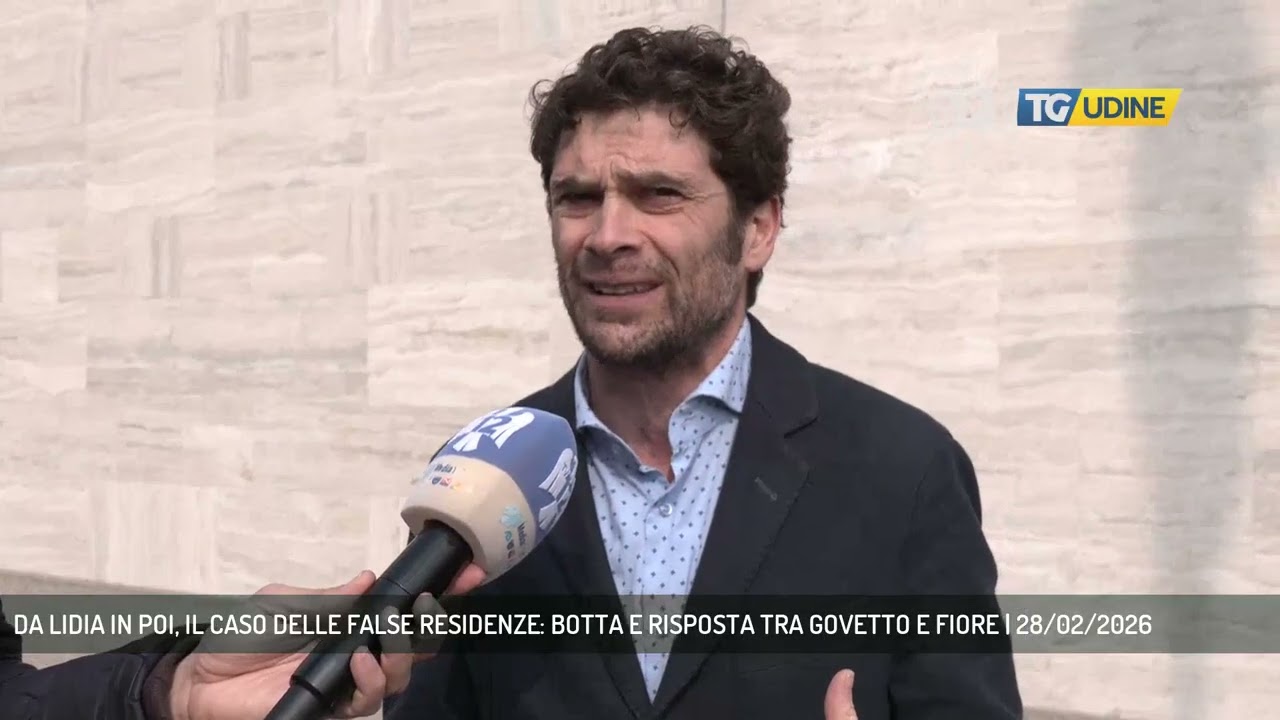 DA LIDIA IN POI, IL CASO DELLE FALSE RESIDENZE: BOTTA E RISPOSTA TRA GOVETTO E FIORE | 28/02/2026