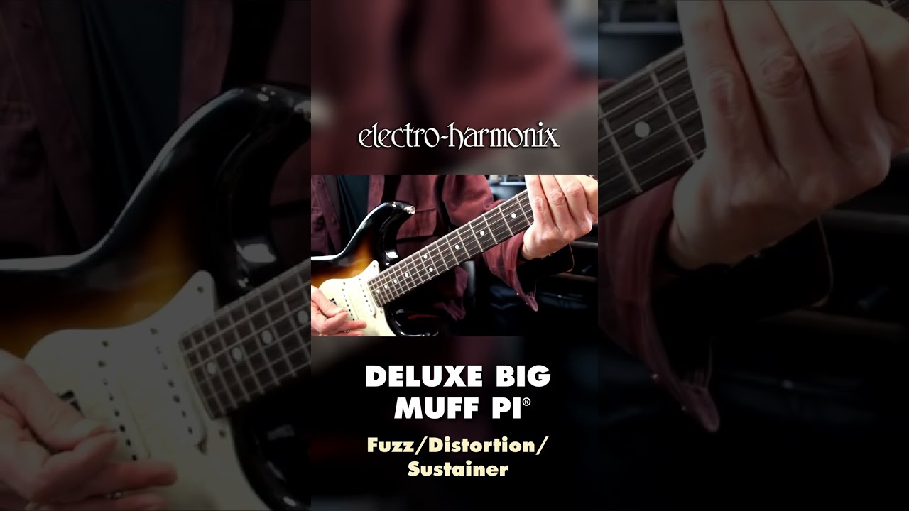 EHX Deluxe Big Muff Pi Fuzz Pedal Demo