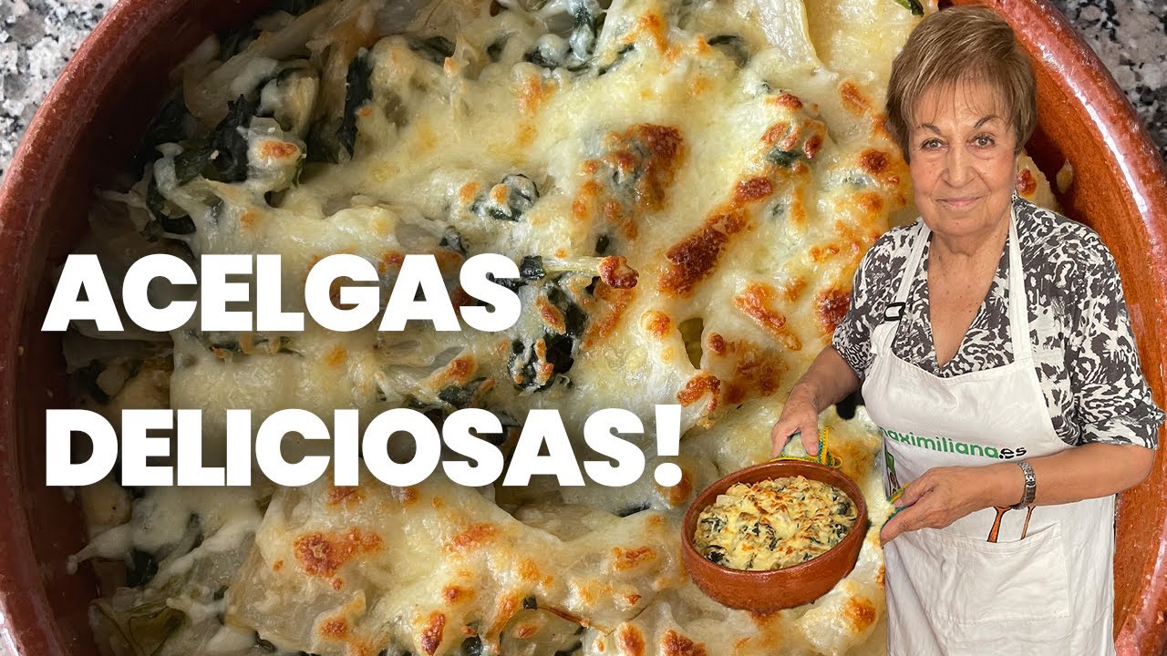 Haz las ACELGAS de esta forma! | Receta de Conchita 💚