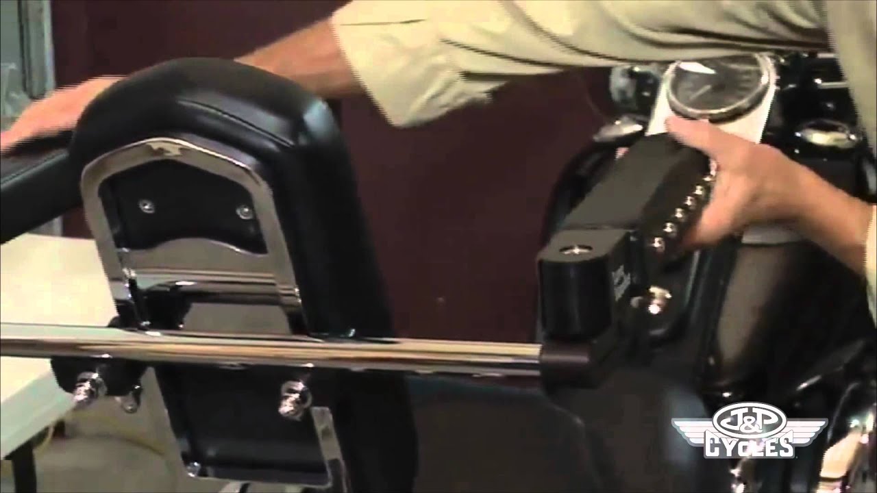 Install Love Handles Motorcycle Arm Rests • Shop J&P Cycles