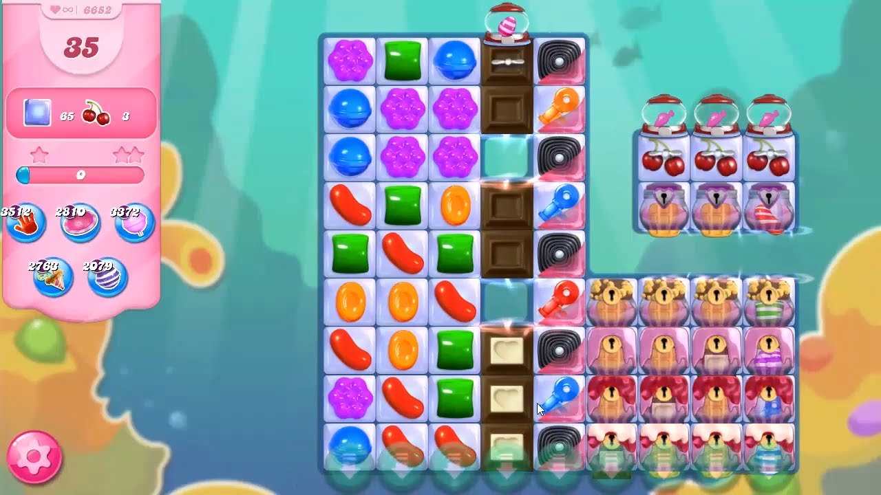 Candy Crush Saga LEVEL 6652 NO BOOSTERS