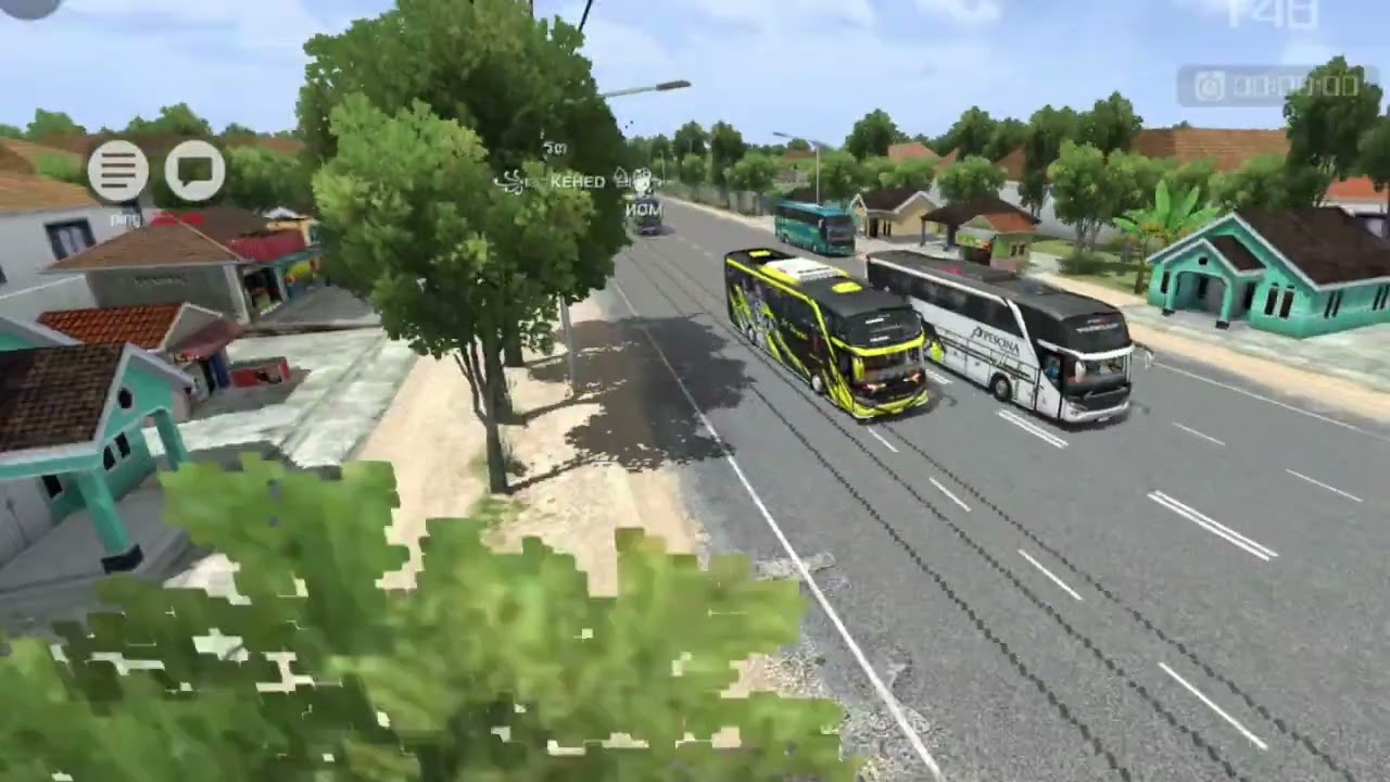 VLOG SIANG PANASE POLL#bussimulatorid #shotrs 