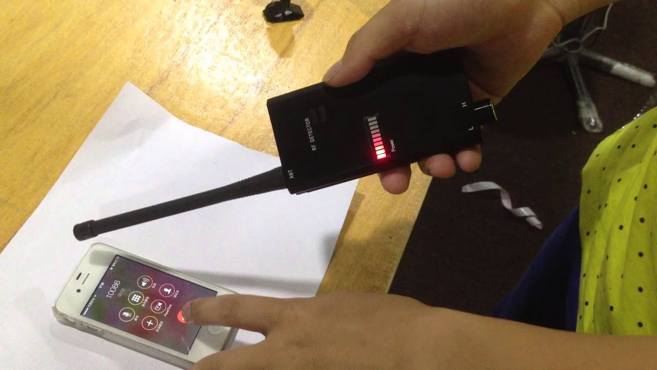 Mini RF Signal detector, bug detector, cellphone detector, spy device detector