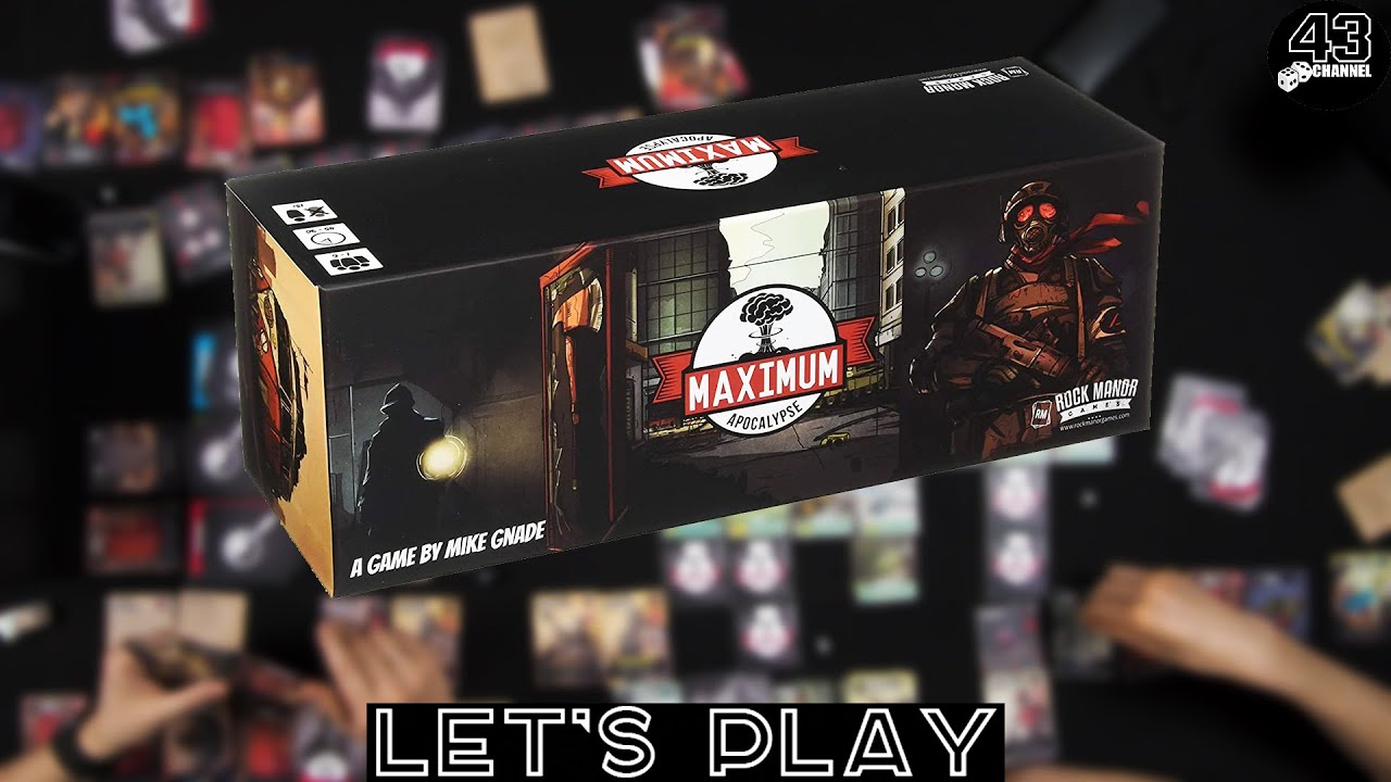 Подскажите, а куда лут складывать? Настольная игра Максимум Апокалипсис. Играем вчетвером.