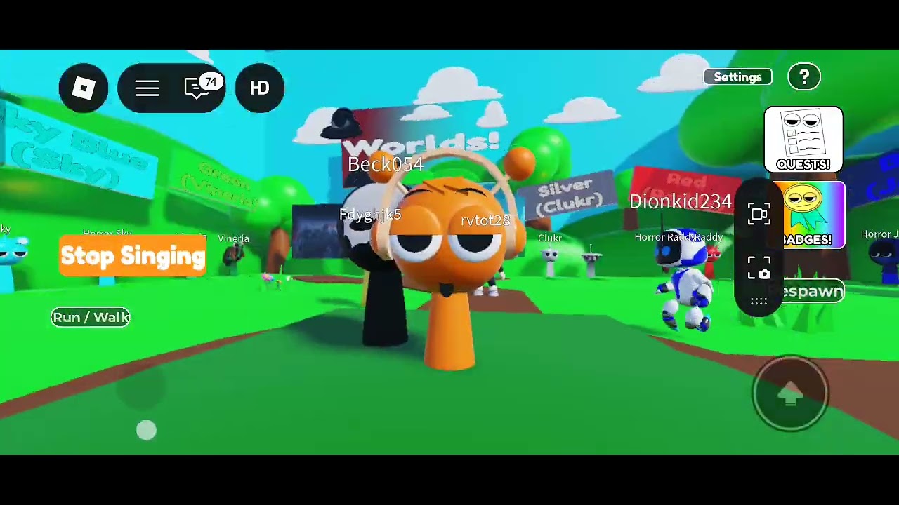 SPRUNKI 3D RP AND ANIMATIONS BRO WHY'S THERE A TALL OREN