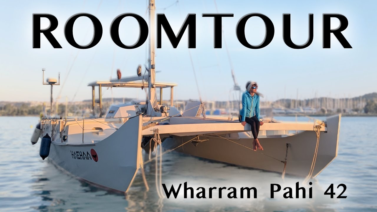 Unser neues Boot: Ein polynesisches Doppel-Kanu! ⛵️ ROOMTOUR Wharram Pahi 42