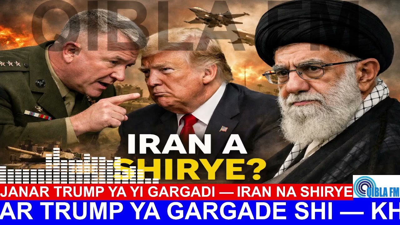 Iran da Amurka: Janar Trump ya yi gargadi — Khamenei na shirye