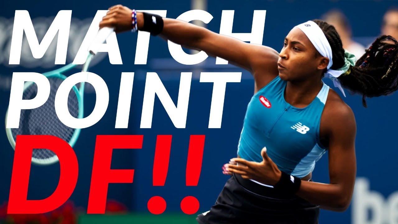 match point DOUBLE FAULT for 6 minutes straight (WTA Tennis)