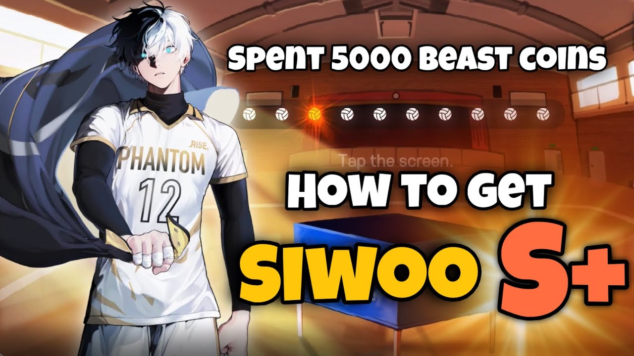 How To Get Siwoo S+ Rank In The Spike Volleyball Story 