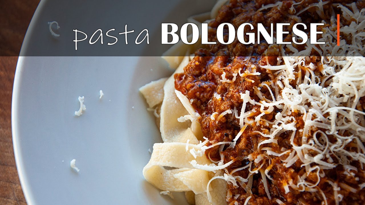 PASTA BOLOGNESE  | Omaka bolonjez