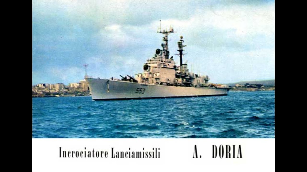 Guided missile cruiser Andrea Doria 1969