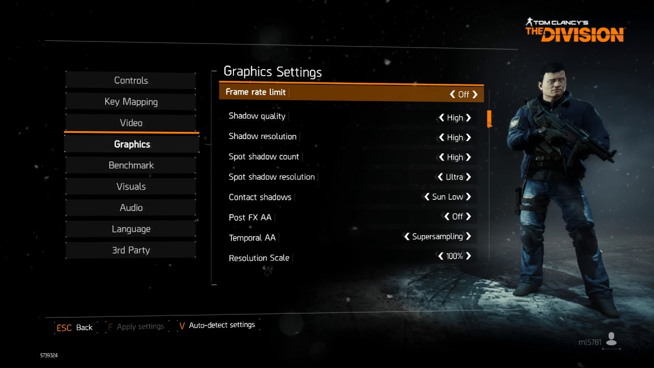 How To Change Temporal AA In Tom Clancy's The Division