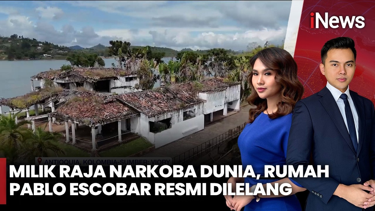 Rumah Gembong Narkoba Dilelang, Hunian Pablo Escobar Dibanderol Rp33 Miliar | iNews Pagi 7/2