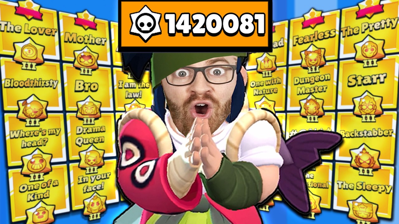 I gained 1,400,000 Mastery Points in Brawl Stars.. WE GOT SO MANY MASTERIES 🤯
