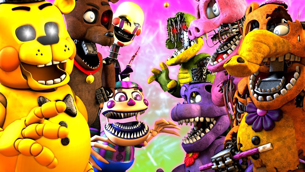 [SFM FNaF] Withered Melodies vs Hoaxes