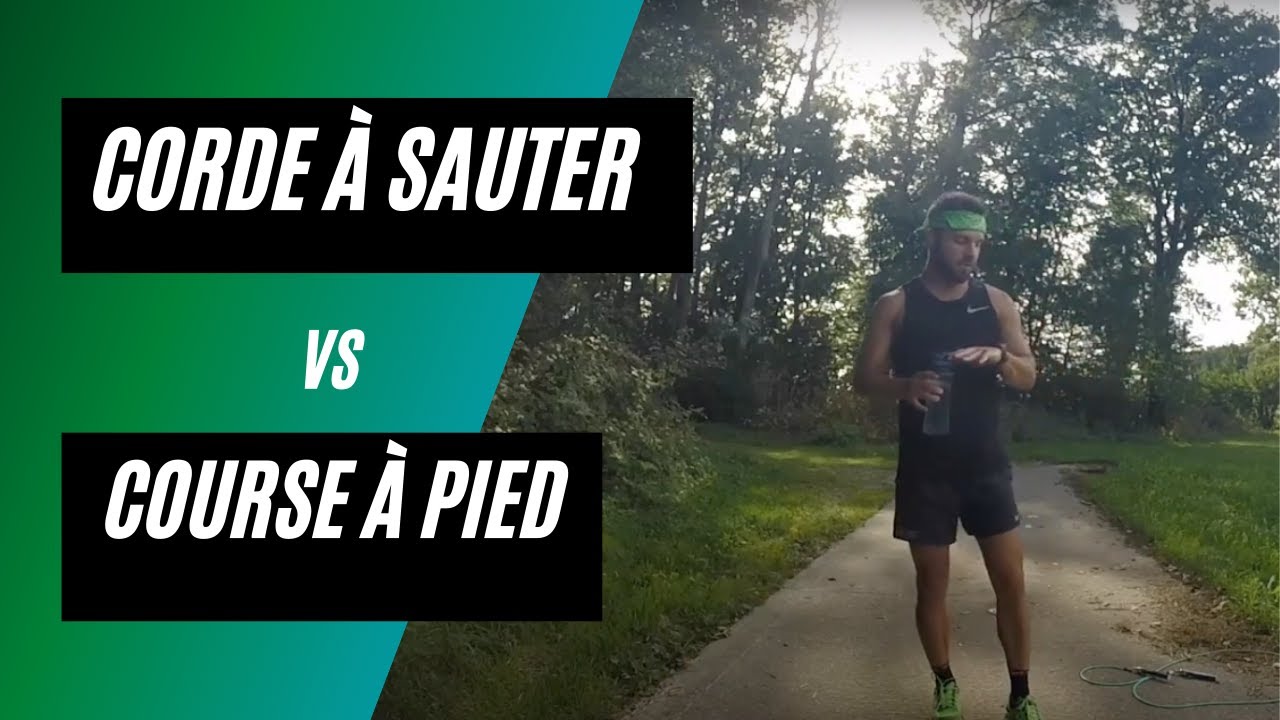 CORDE A SAUTER vs COURSE A PIED