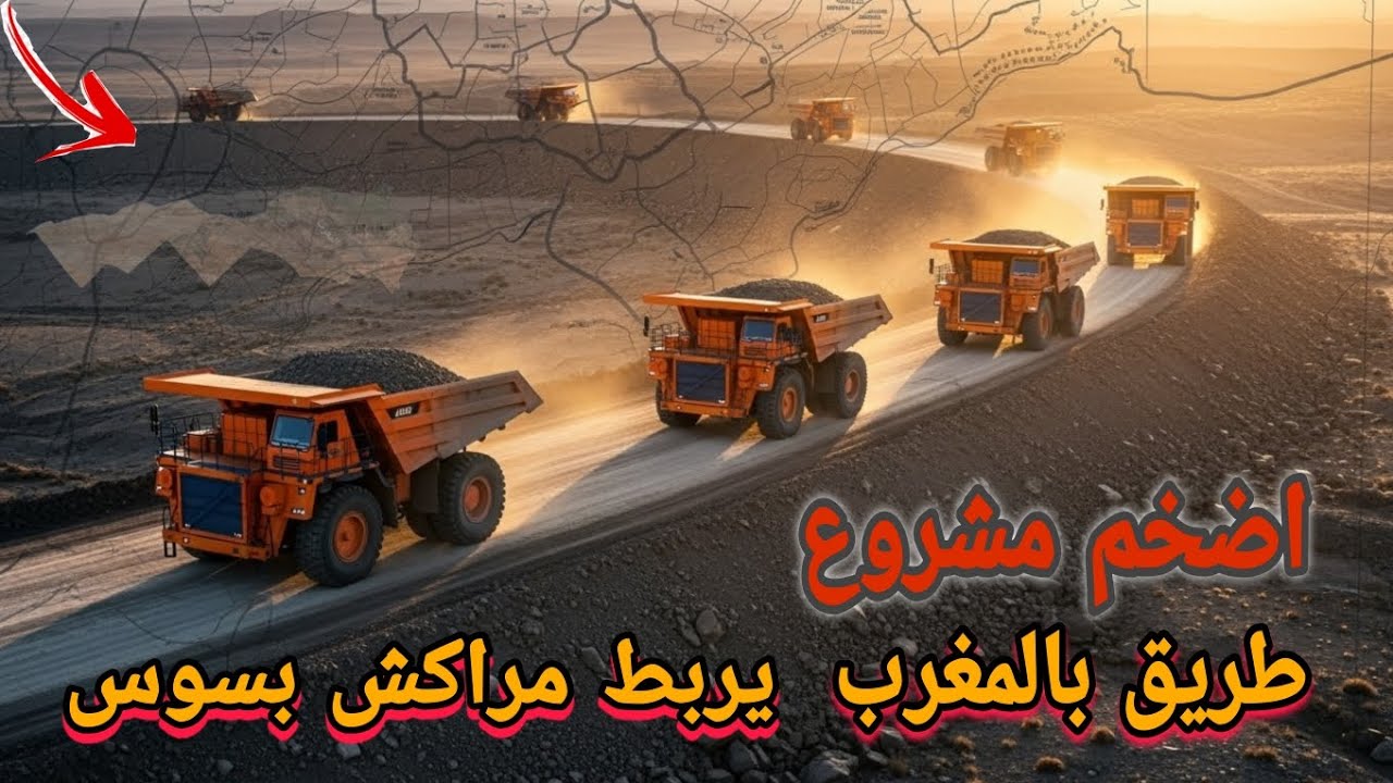 اخطر مشروع: بالعالم طريق رابطة مراكش سوس🇲🇦