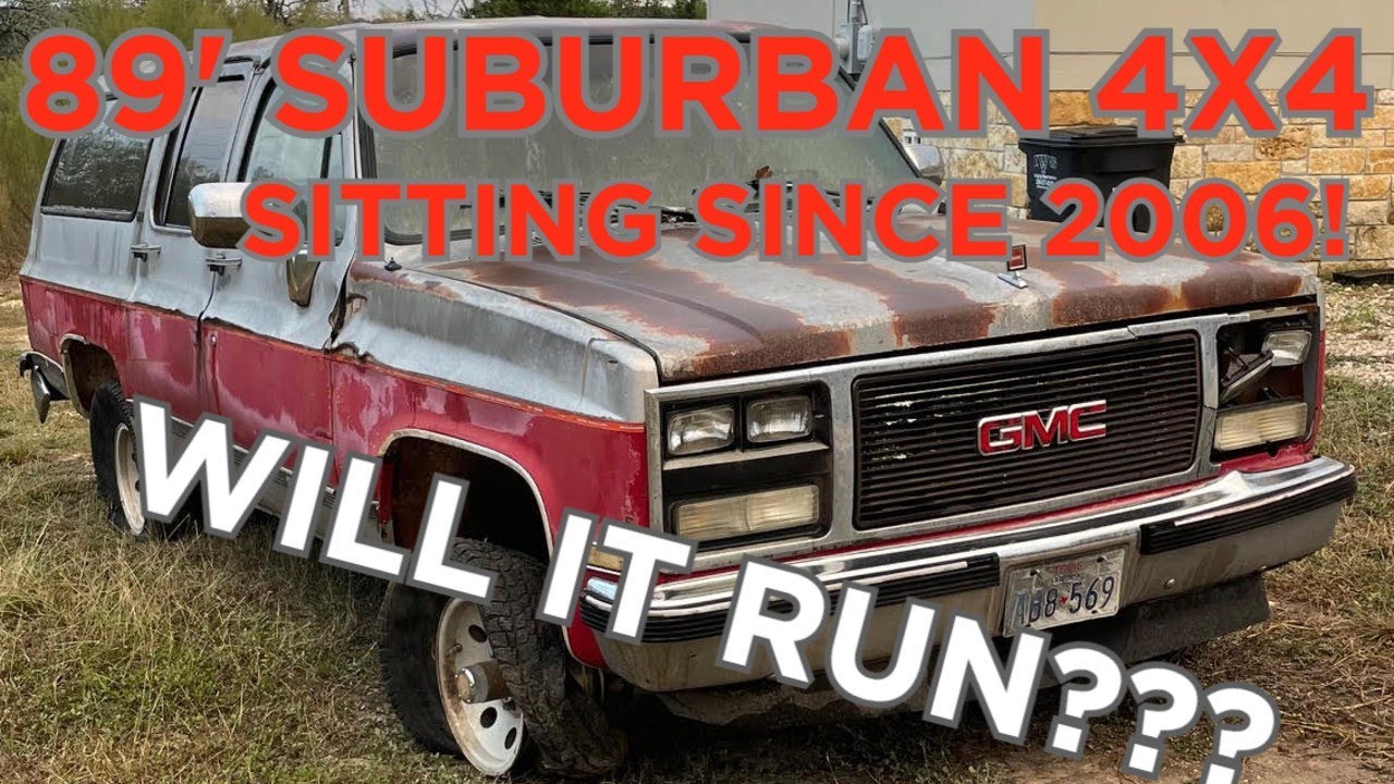 Abandoned for 18 Years! 1989 GMC Suburban 4x4 - Will it Run?
