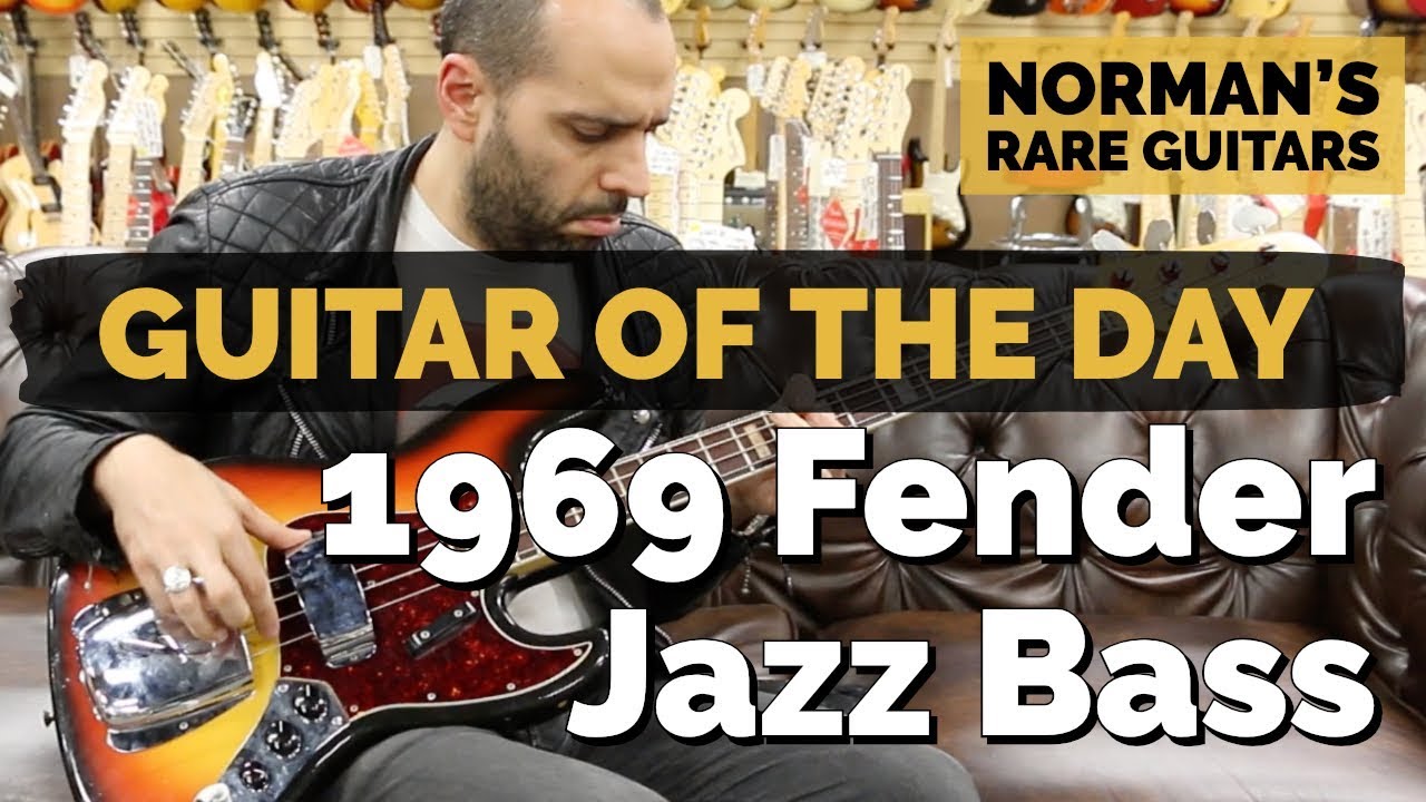 Guitar of the Day: 1969 Fender Jazz Bass | Norman's Rare Guitars