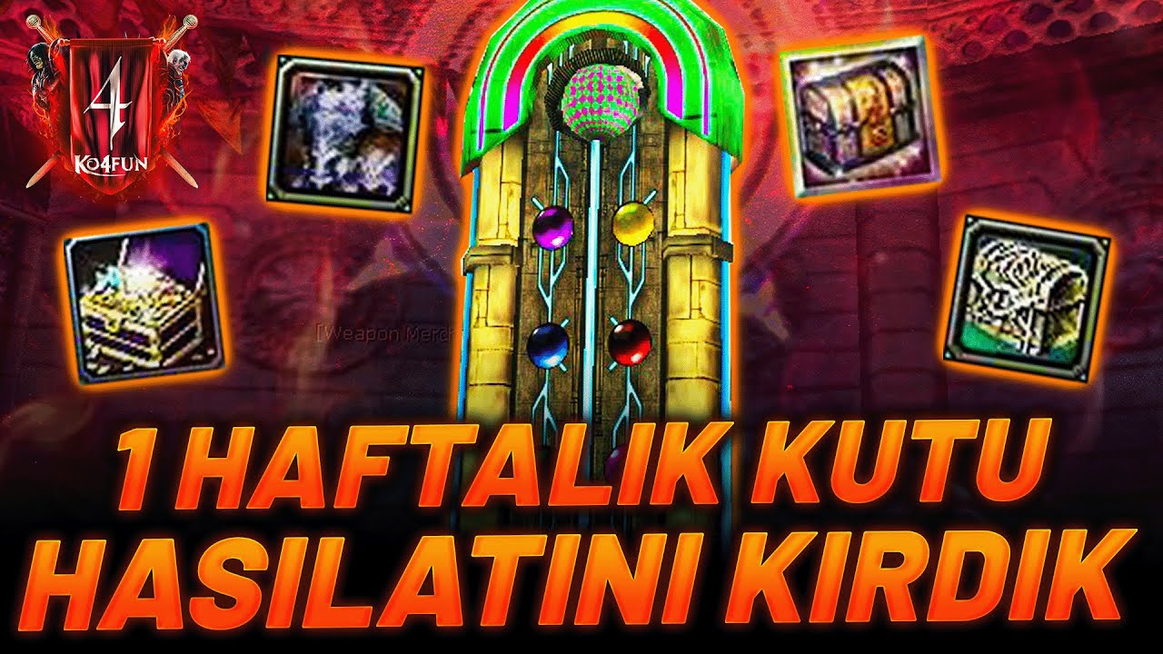 1 HAFTALIK CR KUTULARINI KIRDIK !! ANVİL BU SEFER BİZE ACIMADI :( #ko4fun #genesis #knightonline