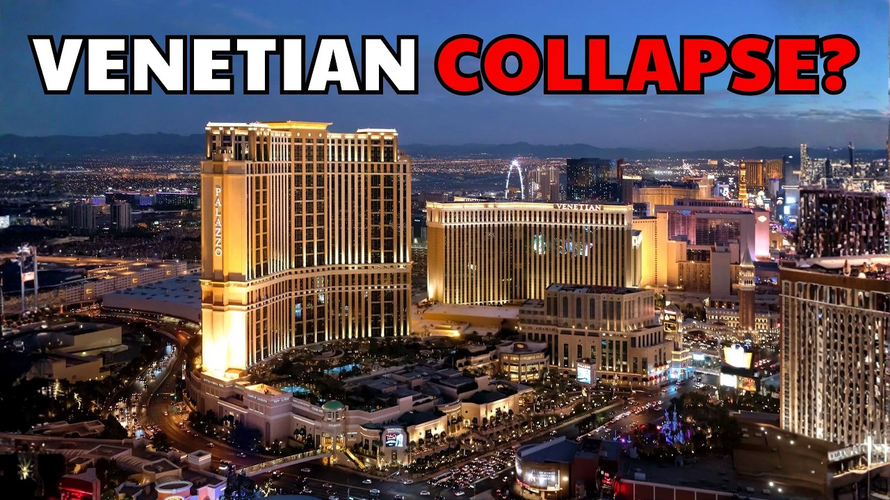 Venetian Las Vegas 7.4% Tourism Drop — Is COLLAPSE Coming Next?