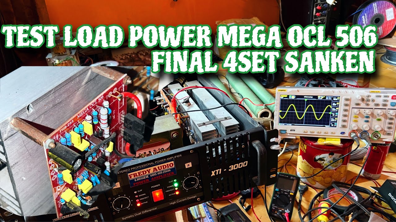 TEST LOAD POWER CKJ MEGA OCL 506 TRAVO 20Amper 45Volt