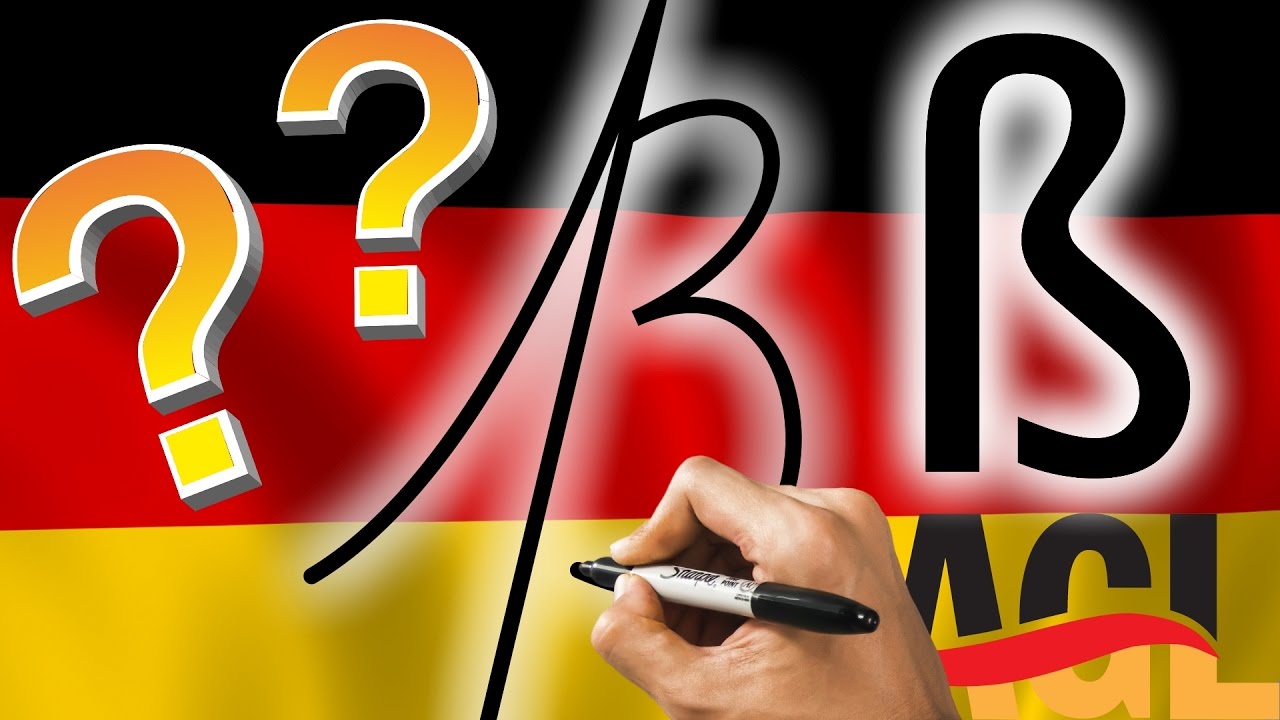 Wie man ein &szlig; schreibt | Eszett, scharfes S, 