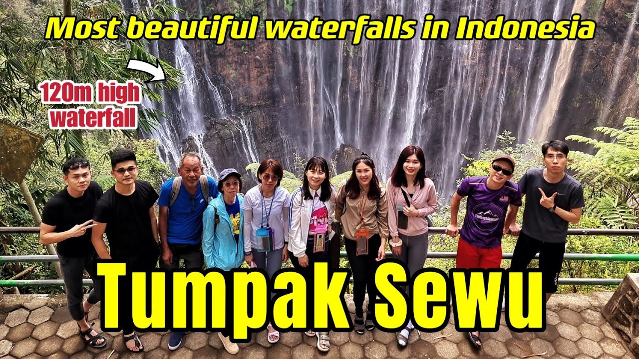【East Java】Tumpak Sewu Waterfall | Most beautiful waterfalls in Indonesia | 120米高的瀑布 | 印尼最美丽的瀑布