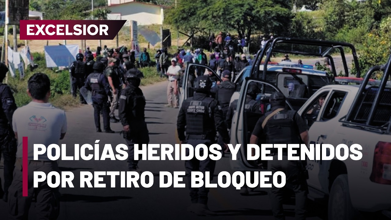 Desalojo carretero de manifestantes en Ocosingo, Chiapas, termina en balacera