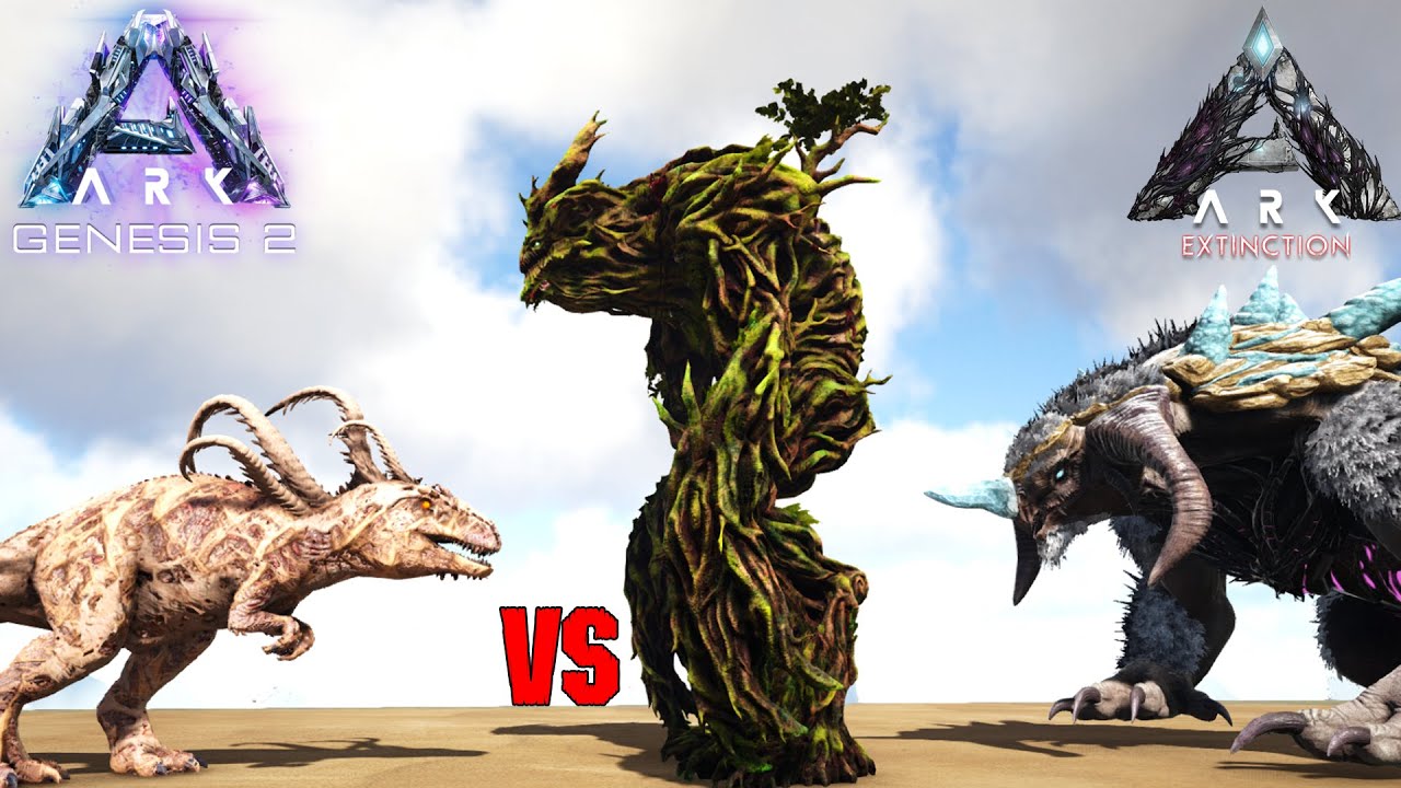Experimental Giga vs Ice & Forest Titans