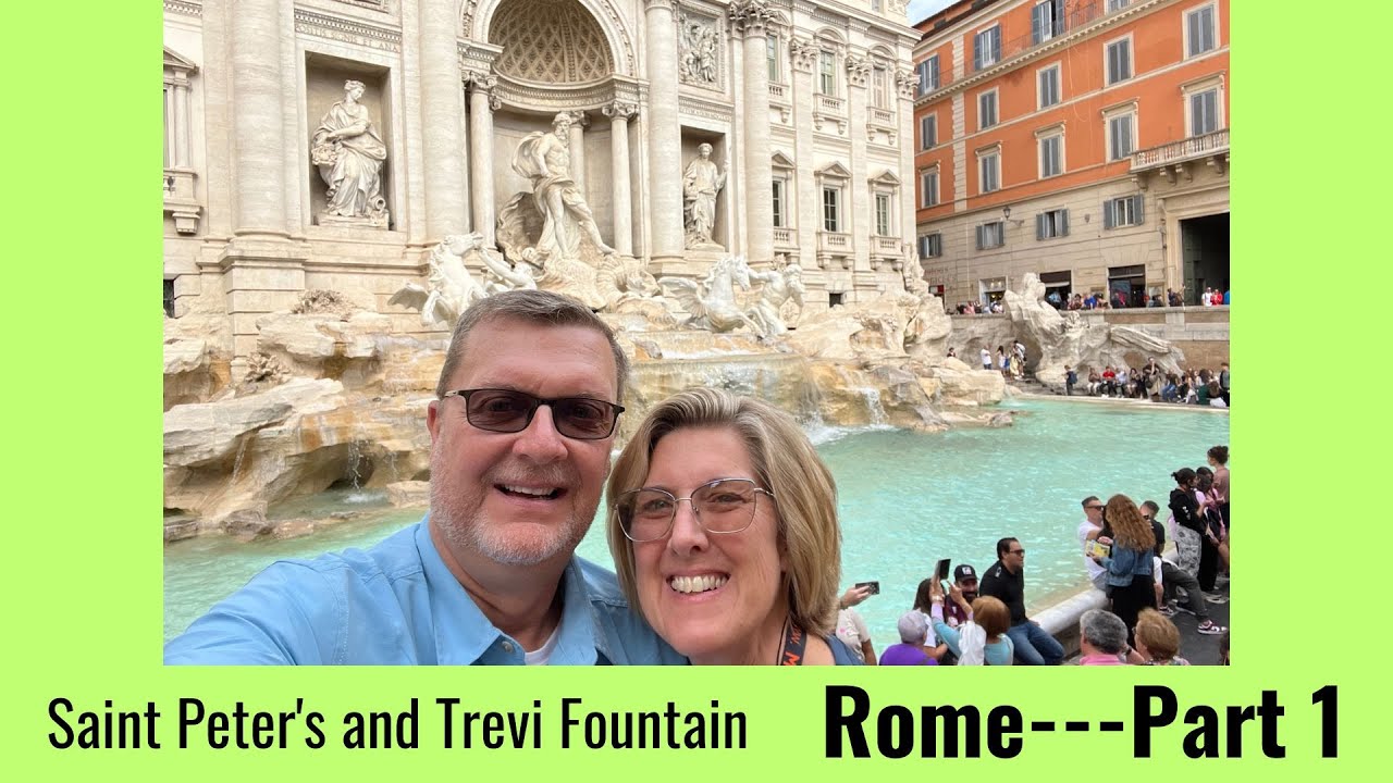 St Peter's Basilica & Trevi Fountain   4K