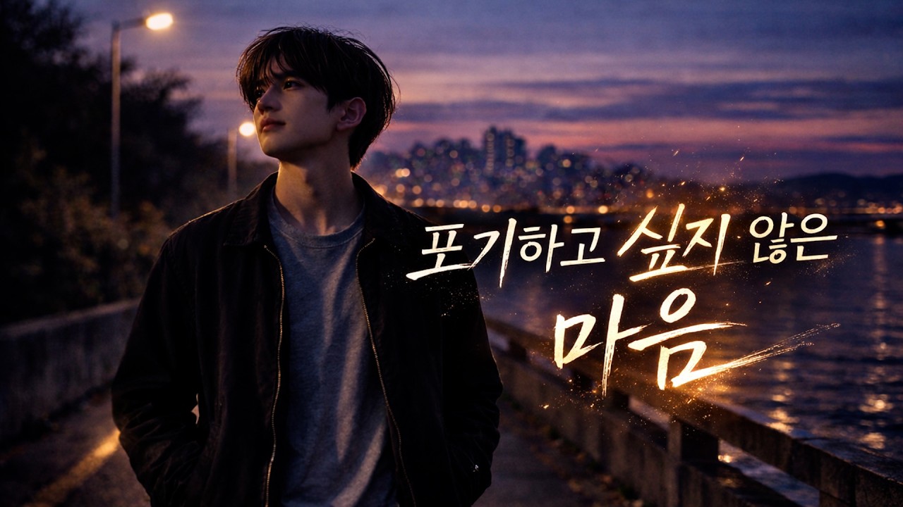포기하고 싶지 않은 마음… 이 노래도 포기 하고 싶지 않아요, 끝까지 들어보세요 | 공감 감성 발라드