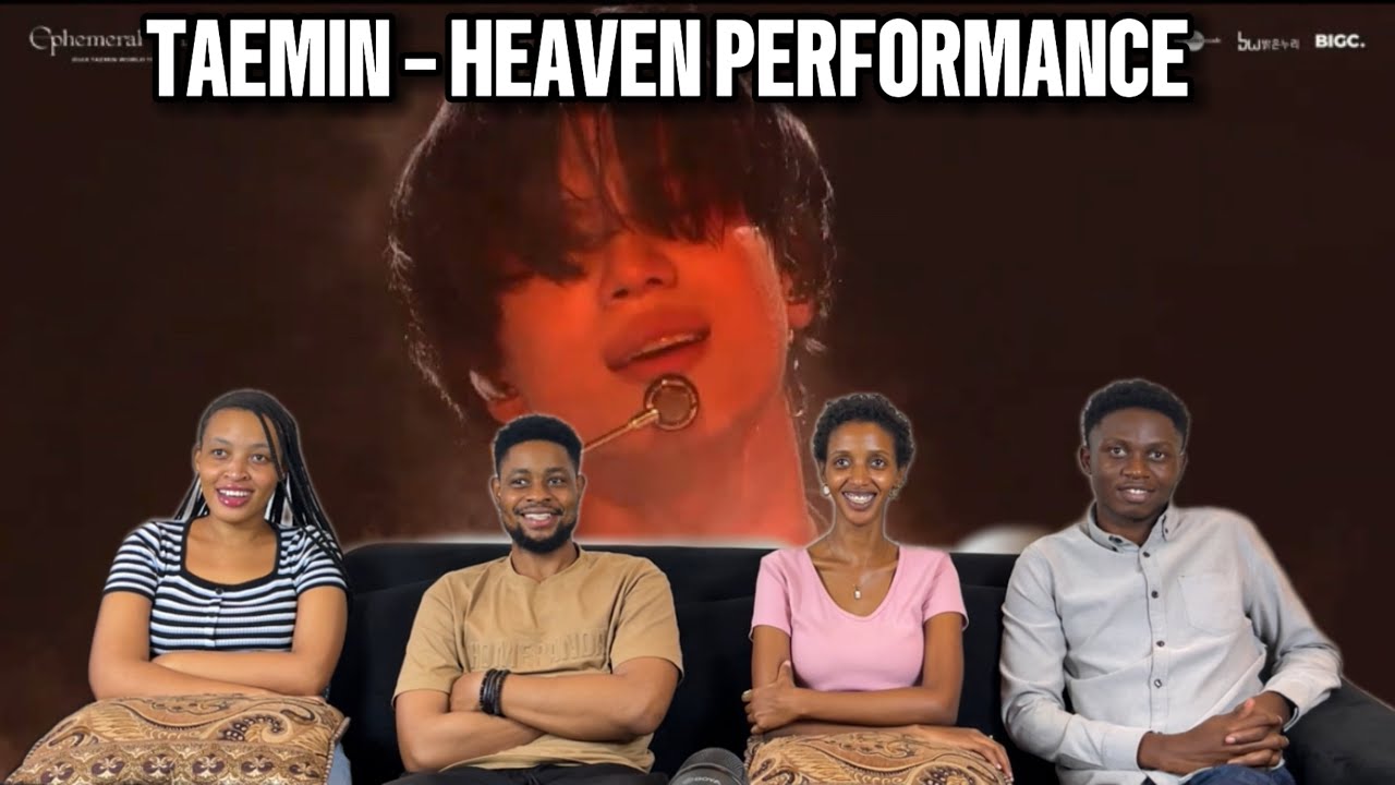 Our Reaction To TAEMIN - HEAVEN - Ephemeral Gaze