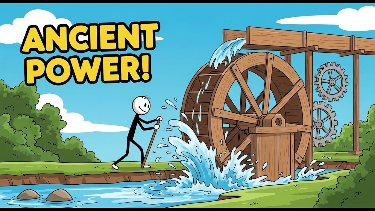 How Water Wheels Changed the World  Ancient Inventions Explained