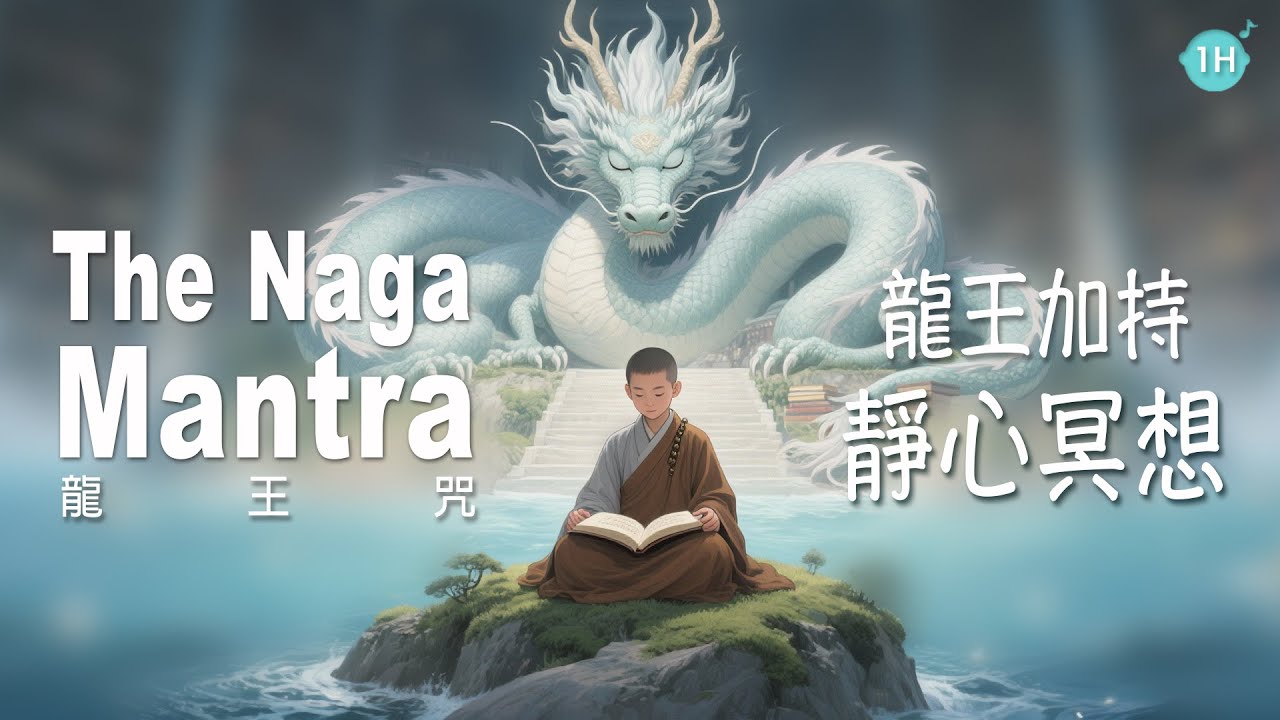 《龍王咒》1H冥想版✨當你需要奇蹟時：呼喚龍王的力量 🌊 水元素的療癒內在與皮膚疾病｜The Naga Mantra：A Powerful Healing Mantra