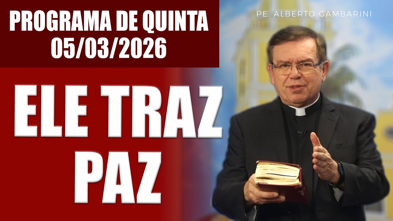 JESUS ACALMA TEMPESTADES - Pe. Alberto Gambarini