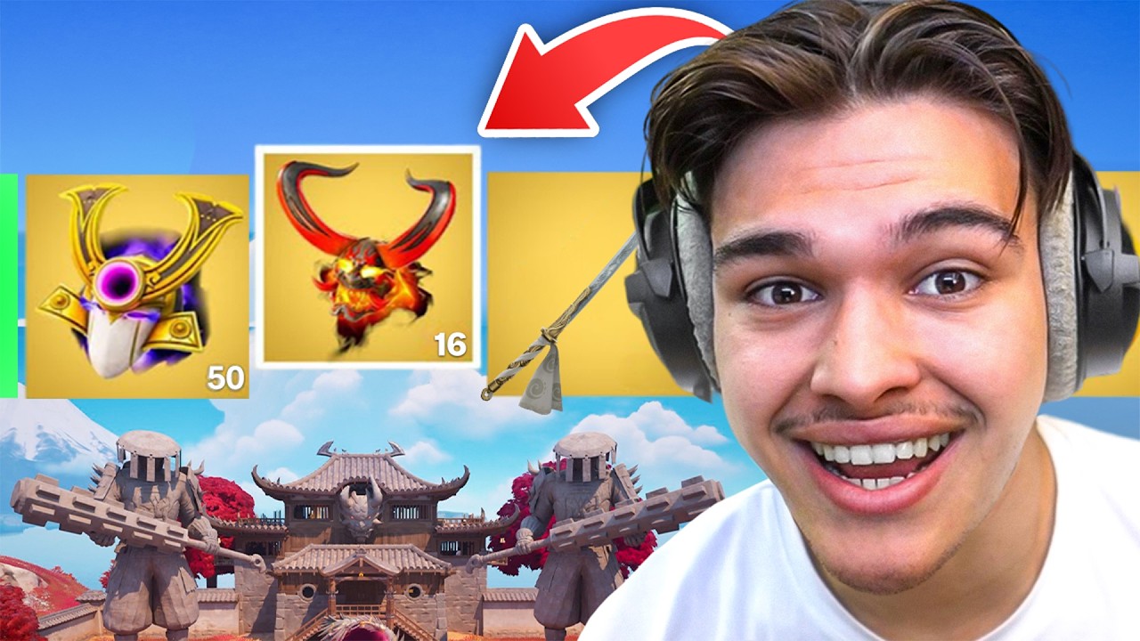 Faire TOP 1 avec UNIQUEMENT les MASQUES MYTHIQUES (Fortnite Chapitre 6)