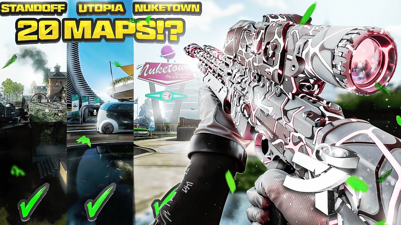 I HIT A TRICKSHOT on EVERY MAP in Black Ops 7! (20 maps)
